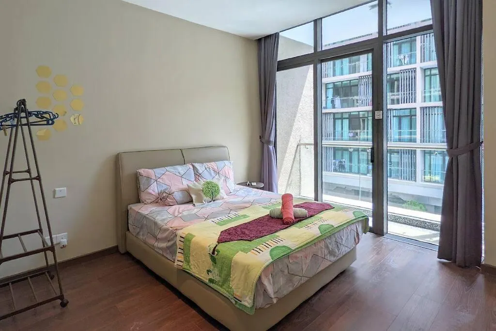 Deluxe 2-Bedroom & 2 Bathroom Corner Oasis At Riverson Soho Opposite Imago Shopping Mall Kota Kinabalu