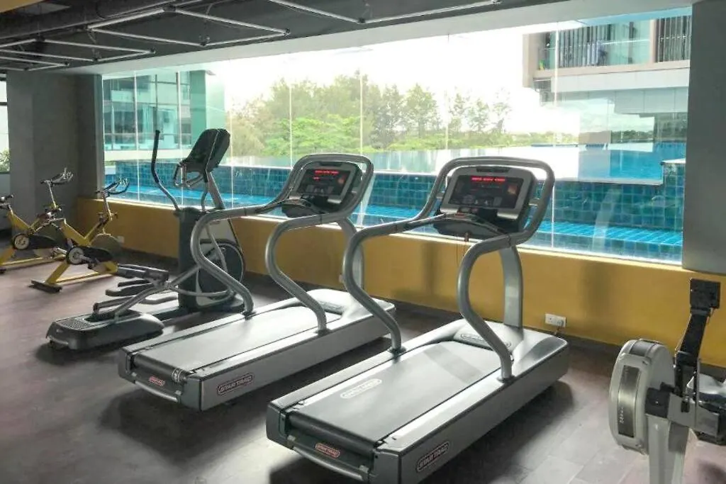 Deluxe 2-Bedroom & 2 Bathroom Corner Oasis At Riverson Soho Opposite Imago Shopping Mall Kota Kinabalu 0*,